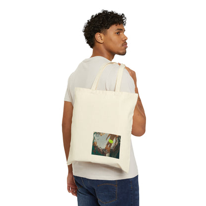 Water No. 26 Cotton Canvas Tote Bag